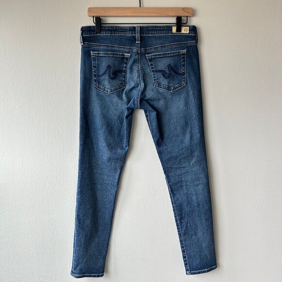 AG The Legging Ankle Super Skinny Ankle Jeans Medium Wash Denim Size 29R Womens - Picture 4 of 8